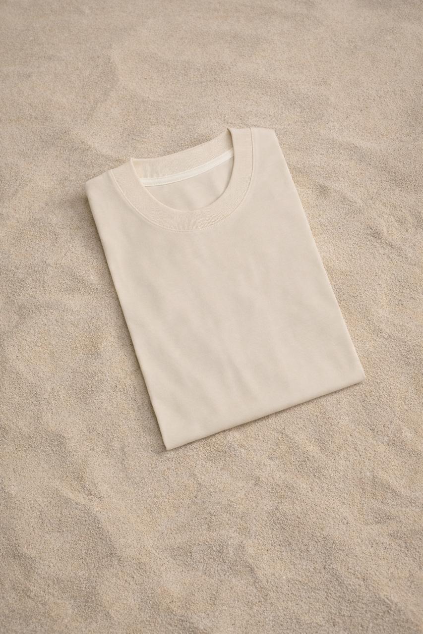 Camiseta Oversize Hueso